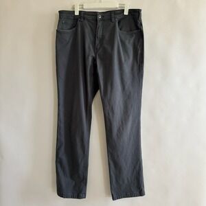 Duluth Trading Company Mens Flex Fire Hose Jeans Gray 38x34